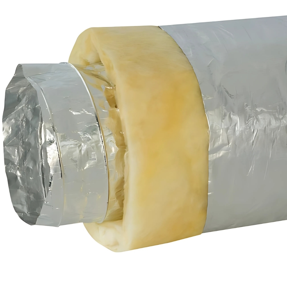 Ohebné hliníkové hadice s tepelnou izolací Ohebné hliníkové hadice s tepelnou izolací